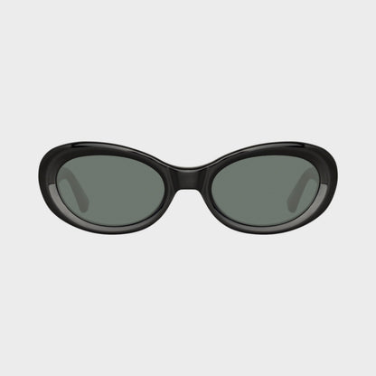 Dries Van Noten Acetate Oval Frame Sunglasses