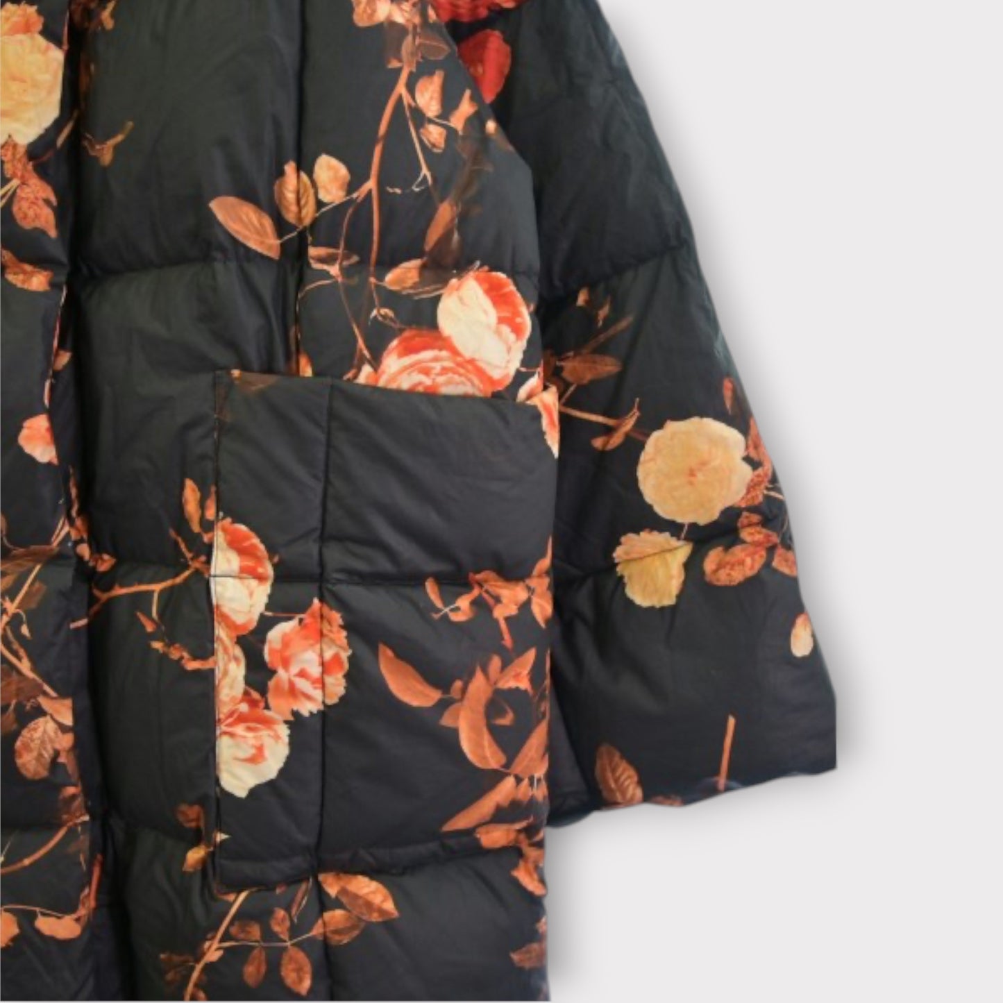 Dries Van Noten Reca Feather Puffed Coat