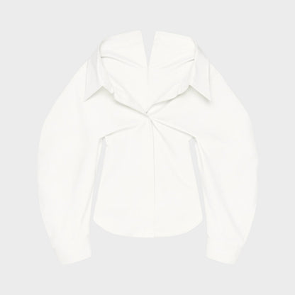 Givenchy Cotton Poplin Slashed Shirt