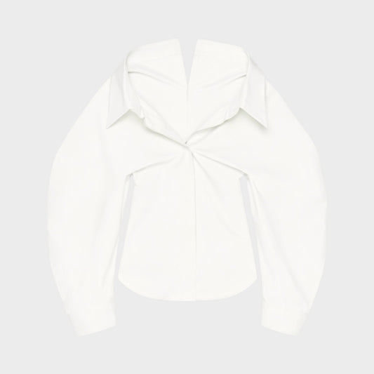 Givenchy Cotton Poplin Slashed Shirt