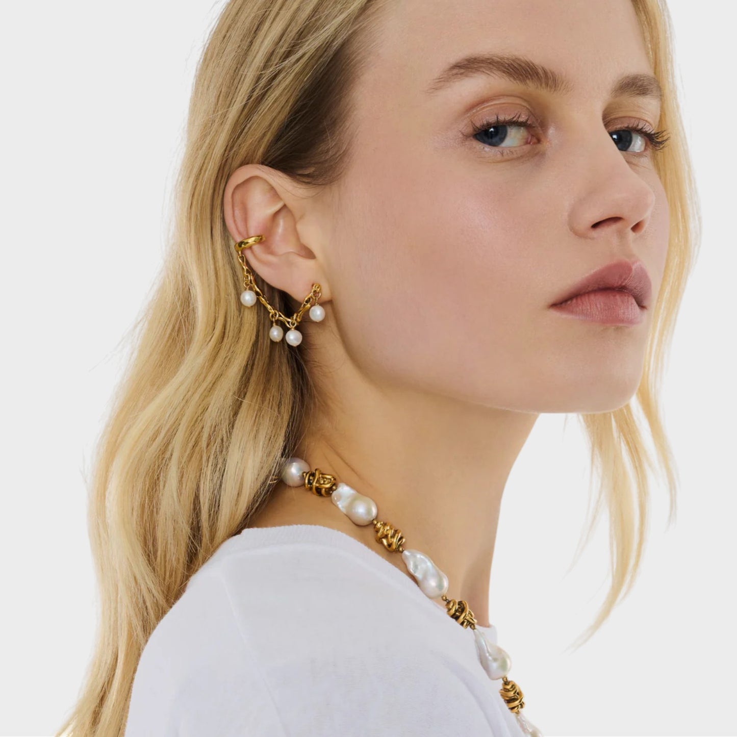 Goossens Riviera Pearls Ear Cuff