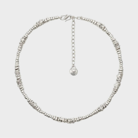 Goossens Ariane Palladium Chain Necklace
