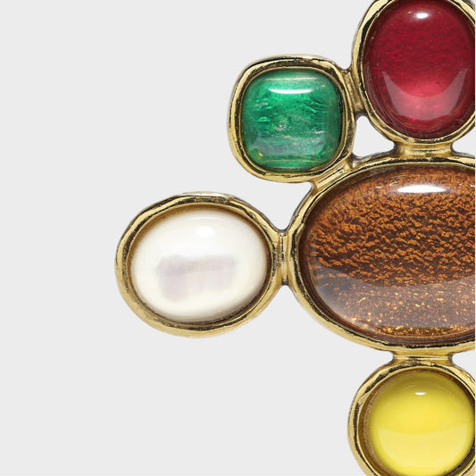Goossens Bo Cross Earrings