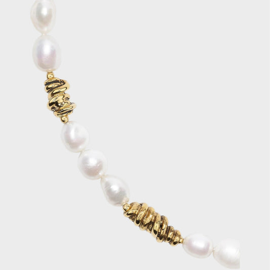 Goossens Riviera Gold Short Necklace
