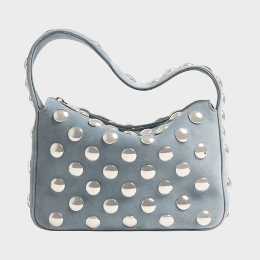 Khaite Elena Suede Shoulder Bag