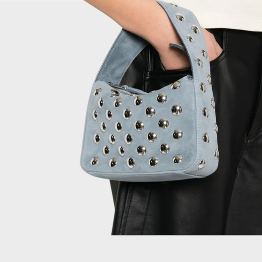Khaite Elena Suede Shoulder Bag