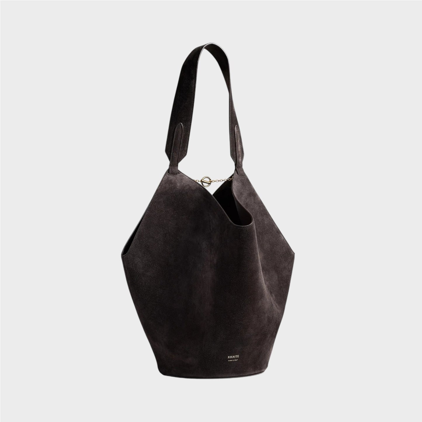 Khaite Suede Small Lotus Tote