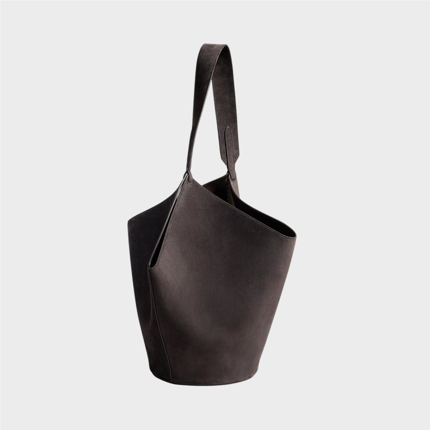 Khaite Suede Small Lotus Tote
