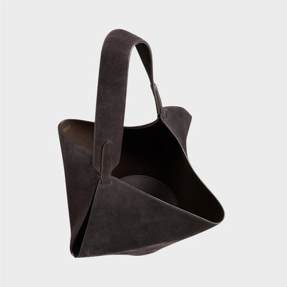 Khaite Suede Small Lotus Tote