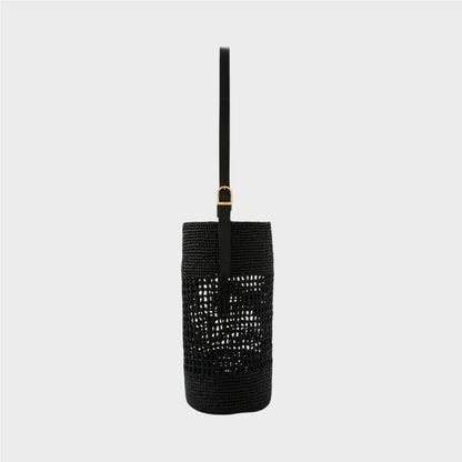 Khaite Billie Raffia Bucket Bag