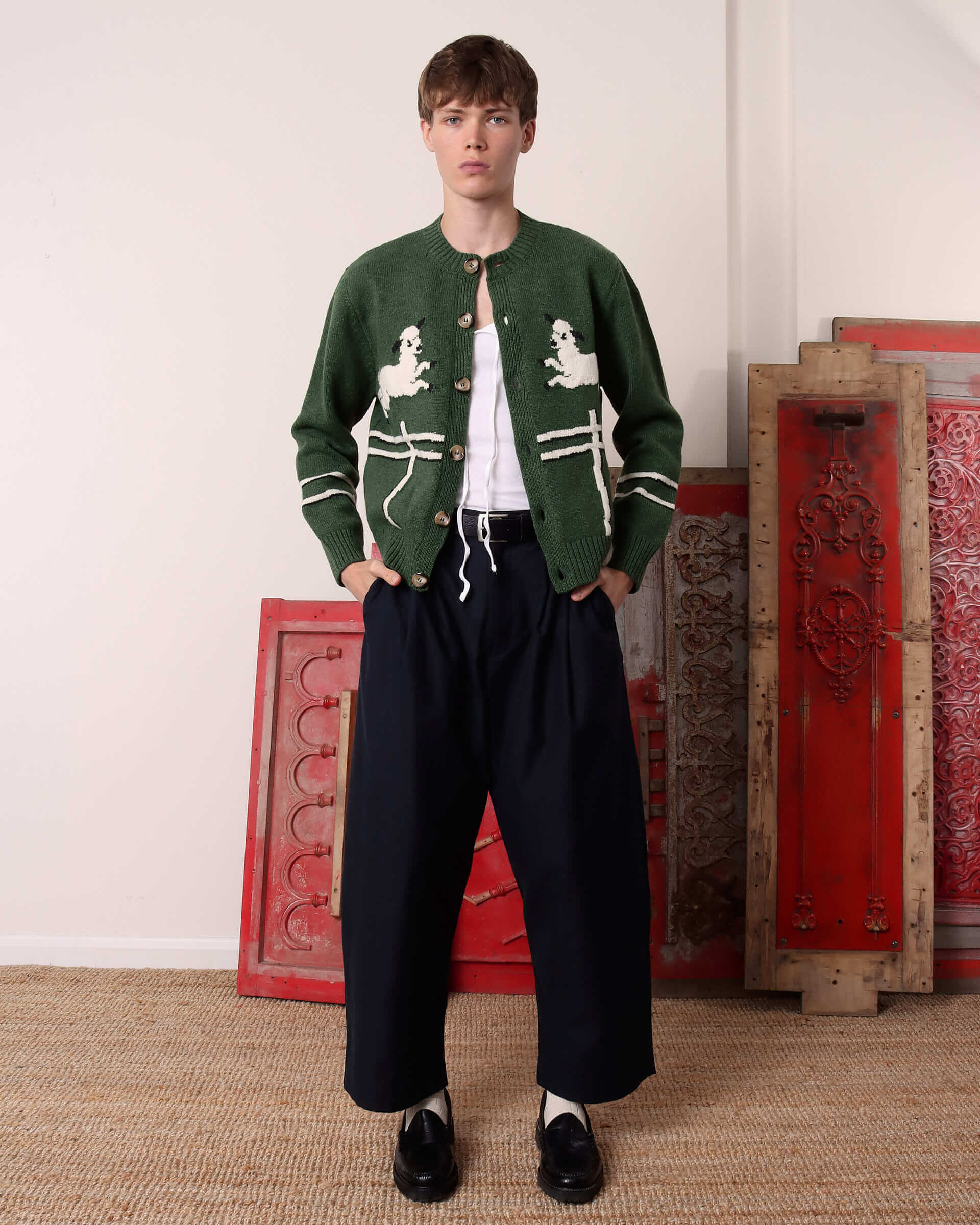 S.S. Daley Lamb Wool Cyril Cardigan