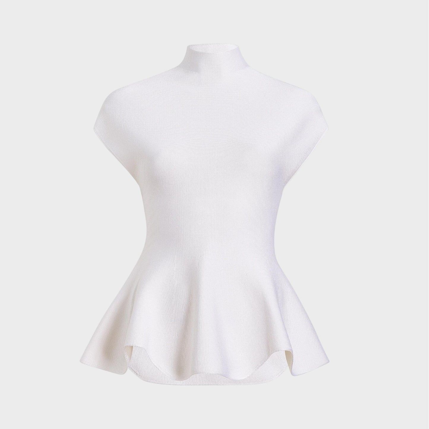 Khaite Andra Peplum Top