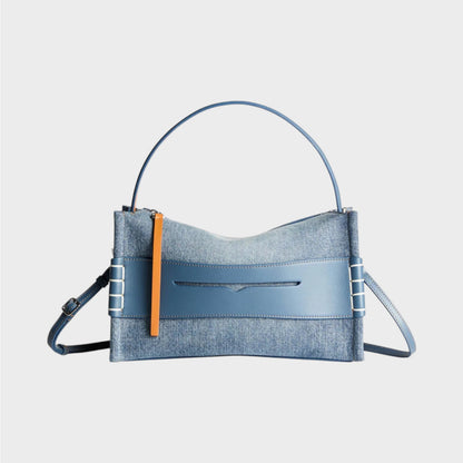 JW Anderson Denim Loafer Shoulder Bag
