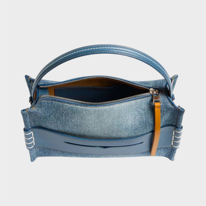 JW Anderson Denim Loafer Shoulder Bag