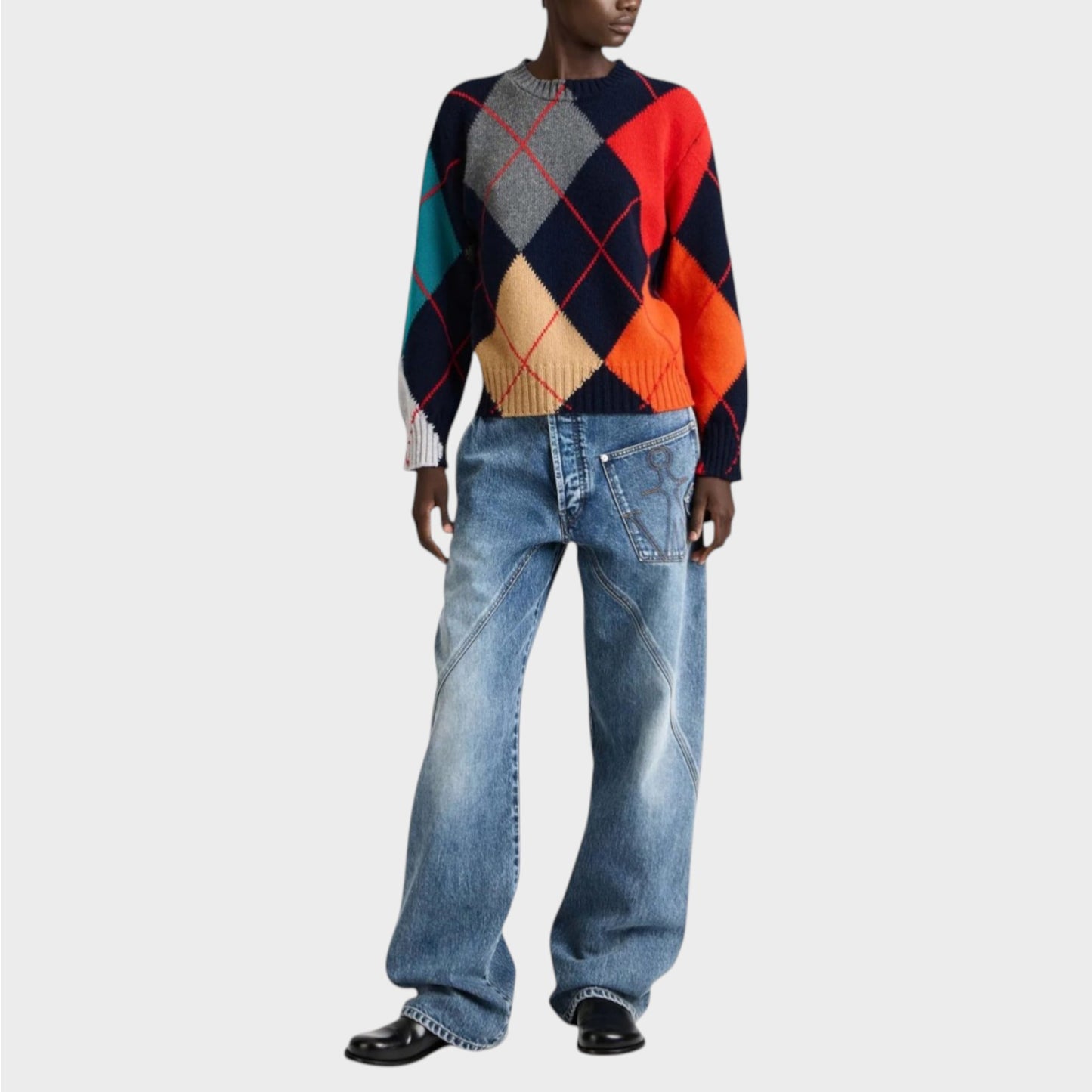 JW Anderson x Pringle Argyle Knit
