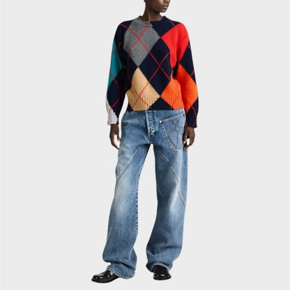 JW Anderson x Pringle Argyle Knit