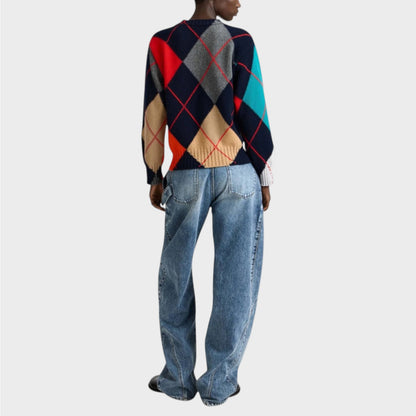 JW Anderson x Pringle Argyle Knit