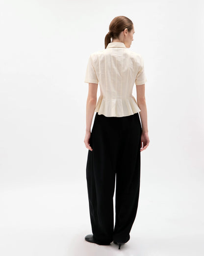 Ashlyn Lulu Cropped Shirt