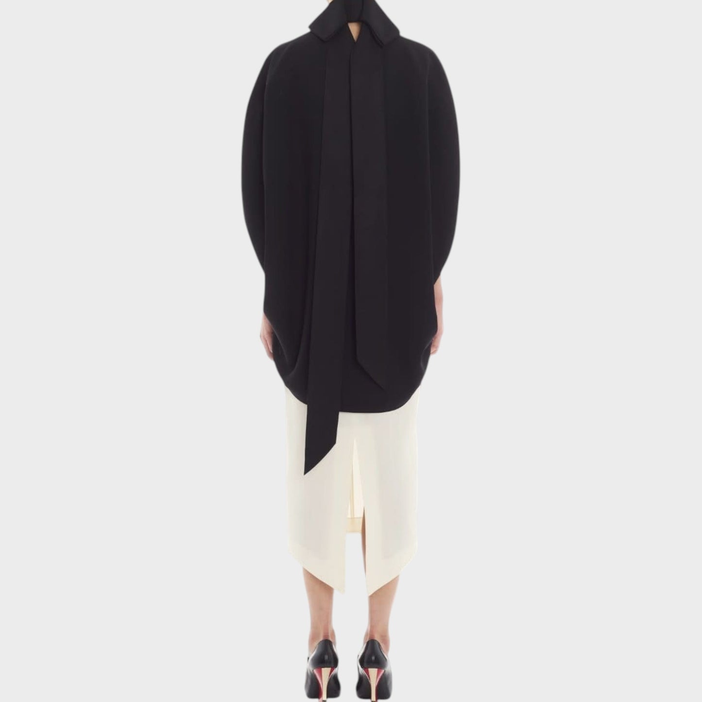 Lanvin Knotted Loose Blouse