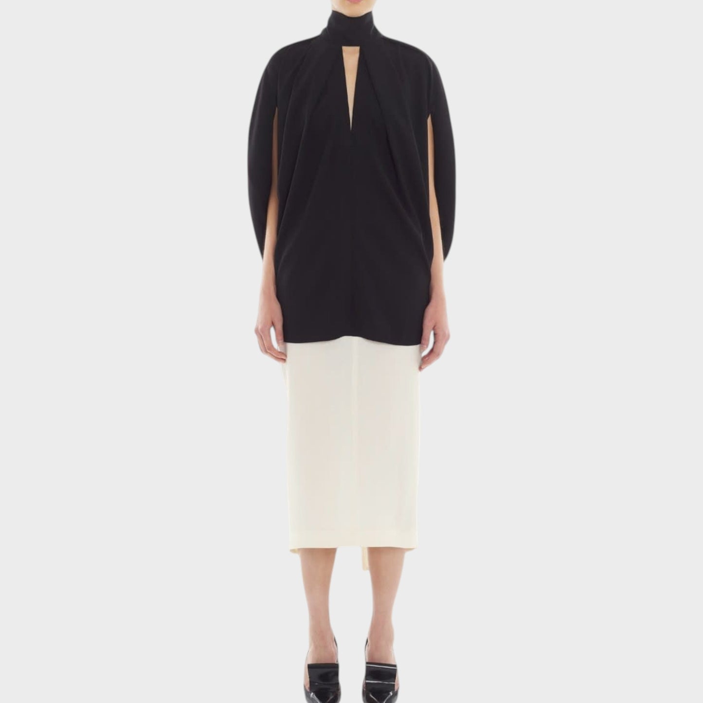 Lanvin Knotted Loose Blouse