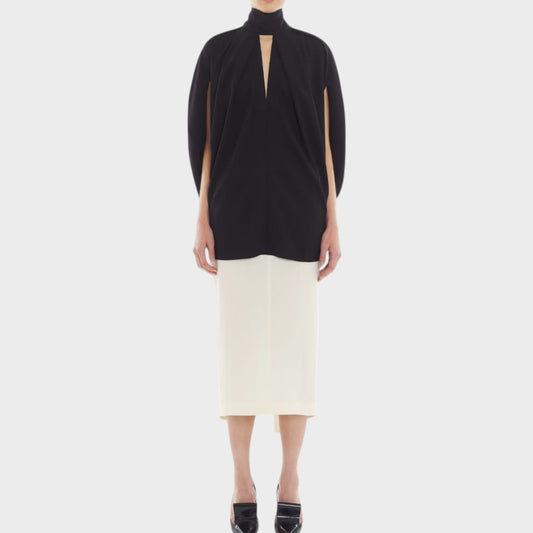 Lanvin Knotted Loose Blouse