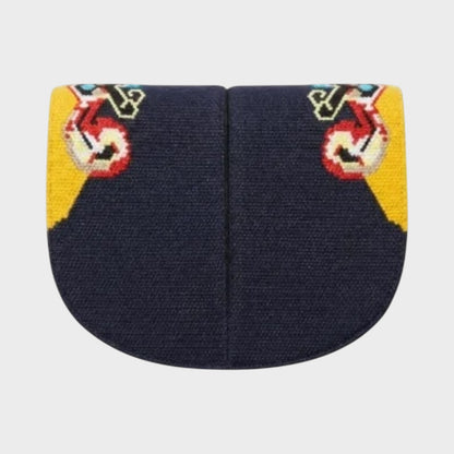 Loewe Lapin Embroidery Heel Bag