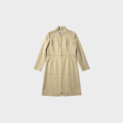 Loewe Tailored Long Linen Coat