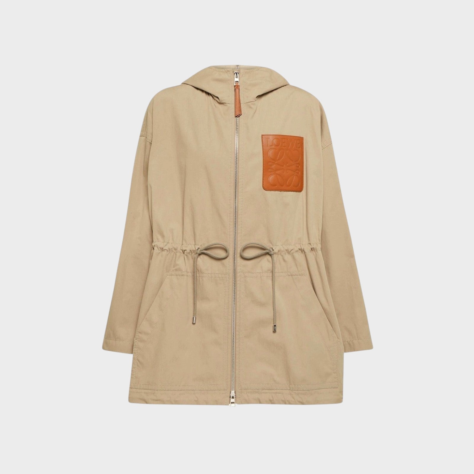 Loewe Anagram Hooded Parka