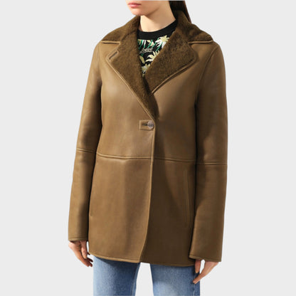 Loewe Navack Shearling Jacket