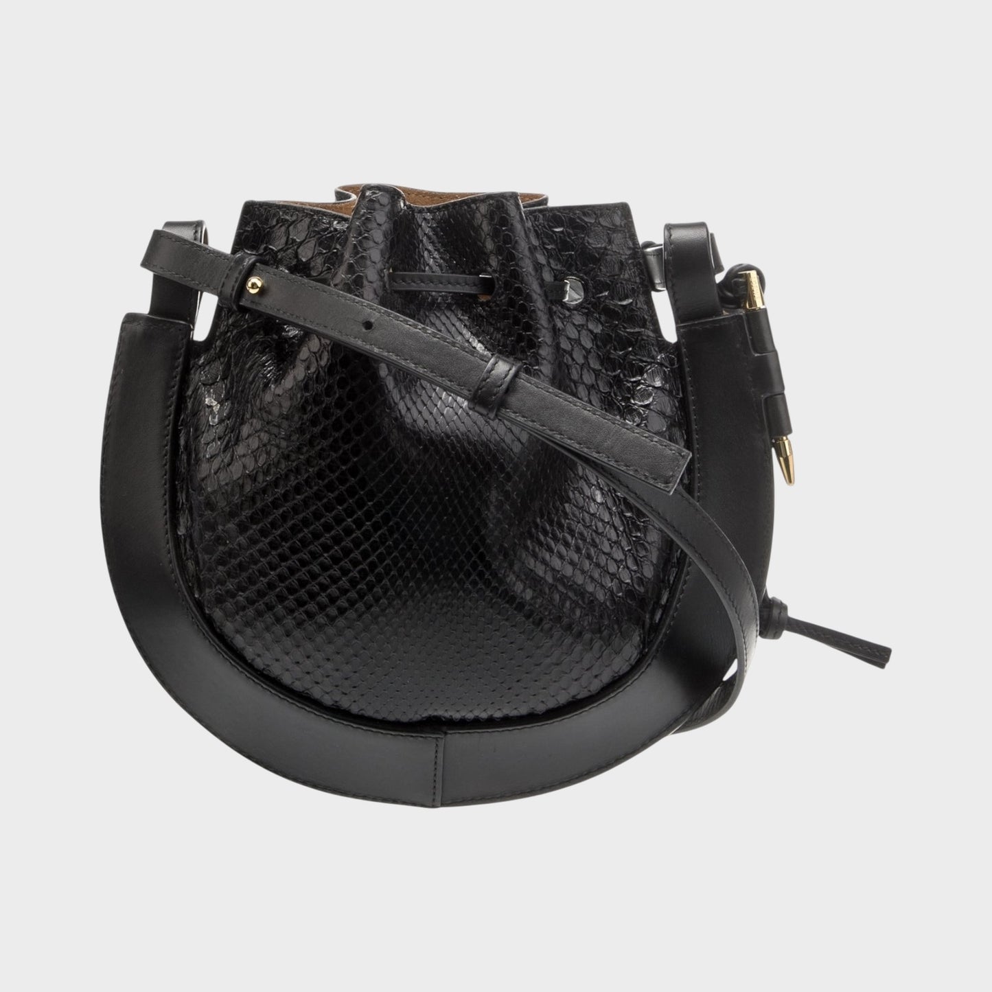Loewe Python Horseshoe Bag