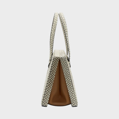 Loewe Python and Lamb Skin Postal Bag