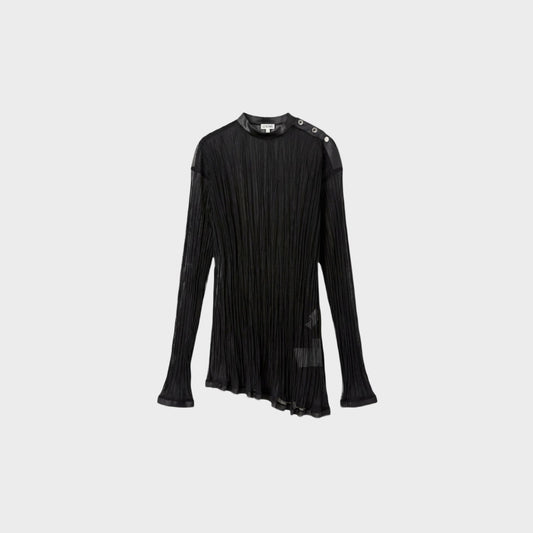 Loewe Crinkle Leather Top
