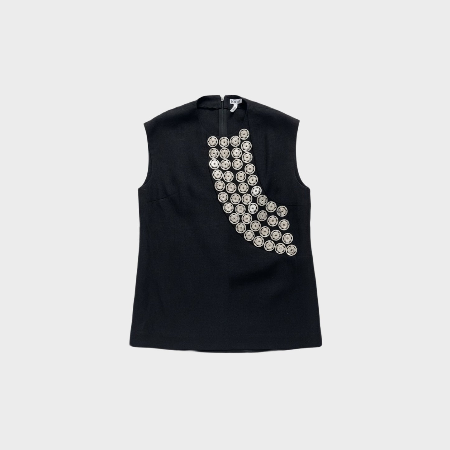 Loewe Linen Snap Tank Top