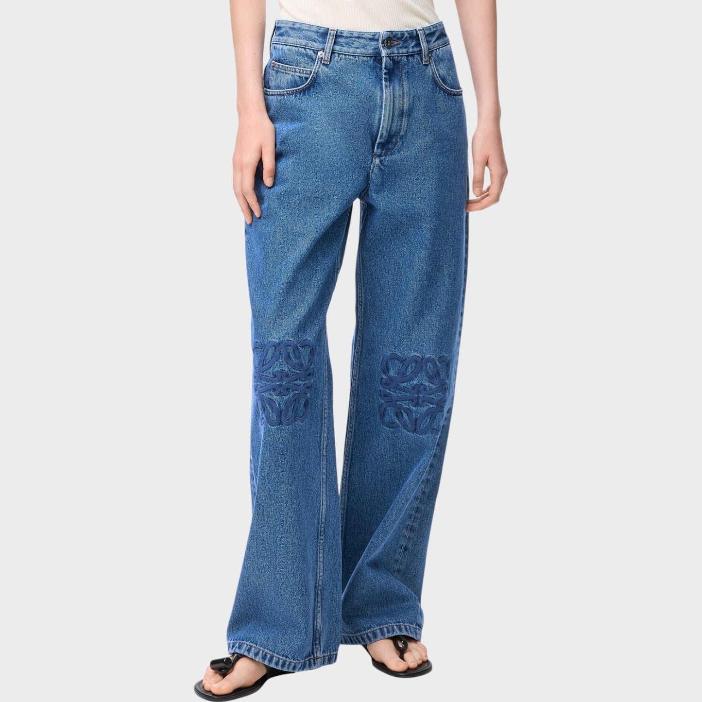 Loewe Anagram Baggy Jeans