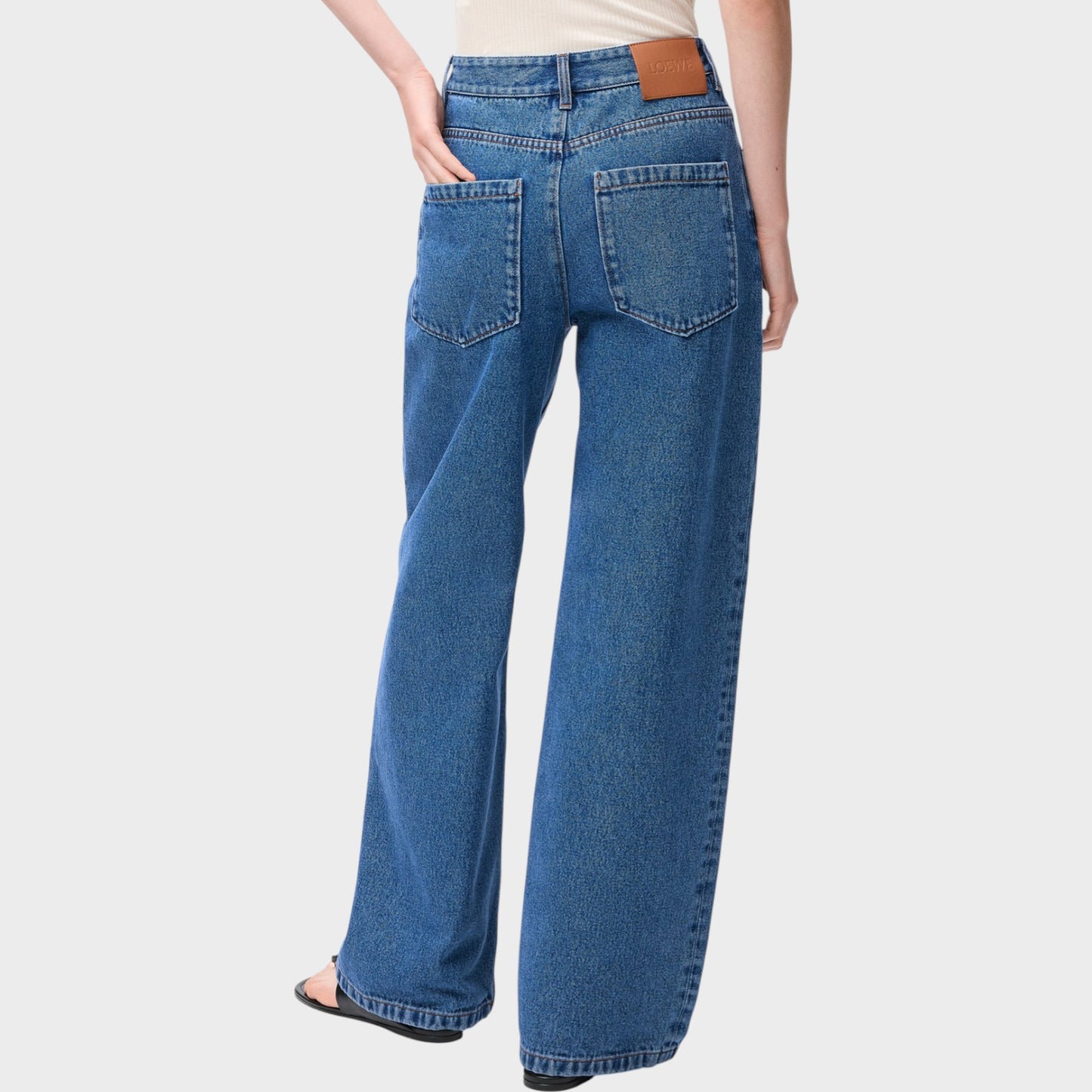 Loewe Anagram Baggy Jeans