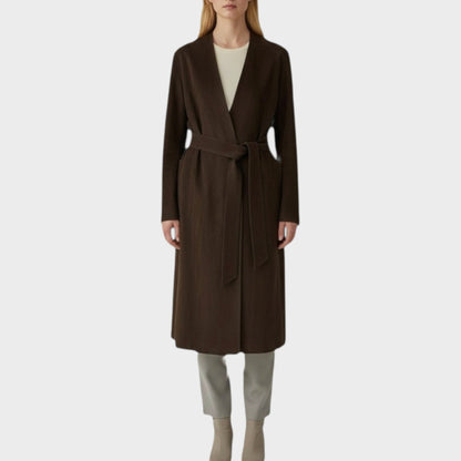 Loewe Suede Belted Coat