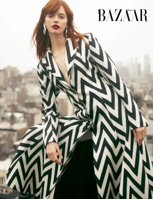 Loewe Wool Herringbone Coat