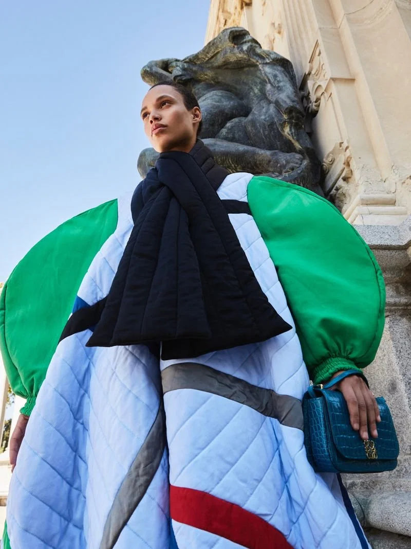 Loewe Quilted Wrap Parka