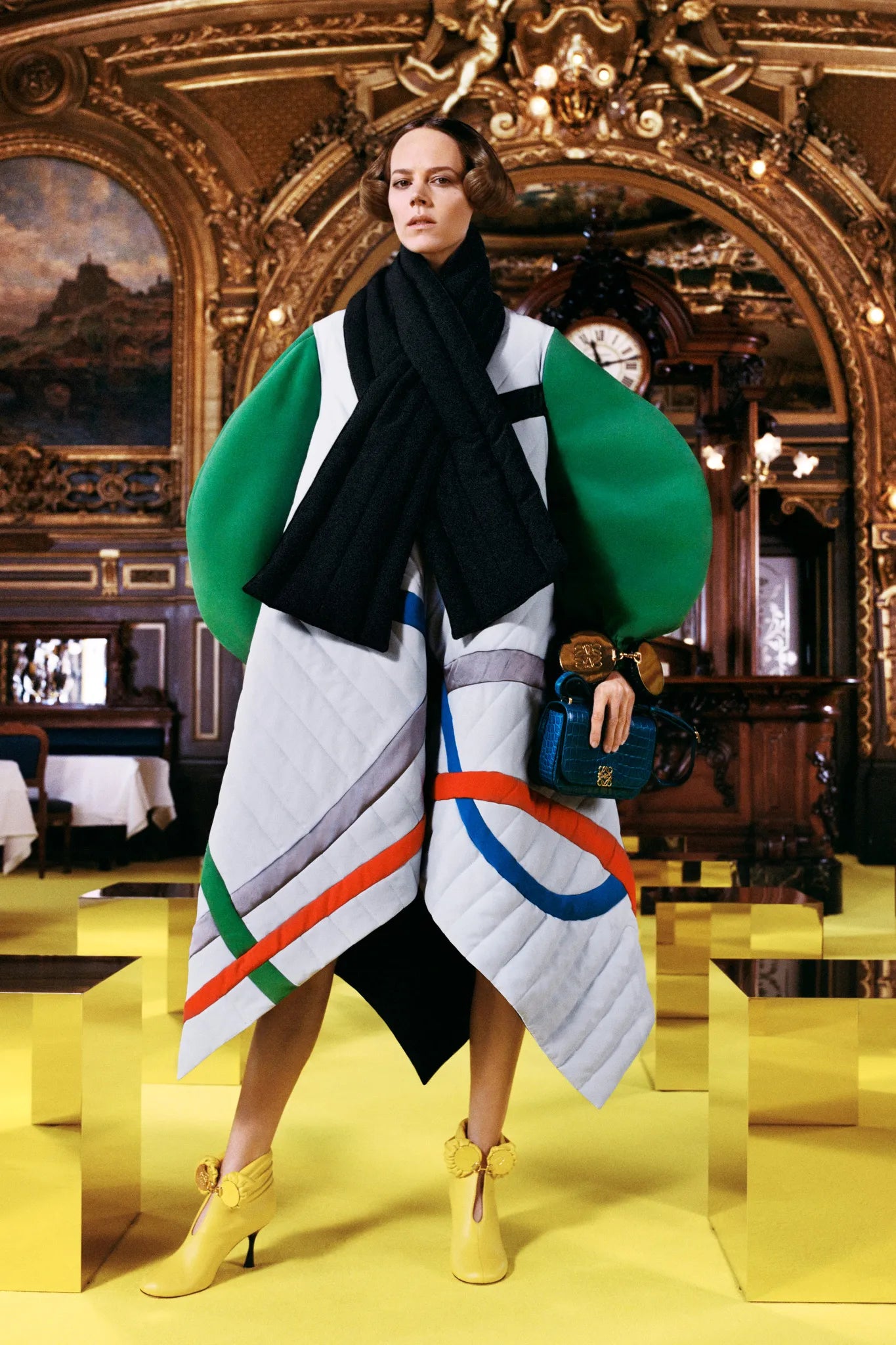 Loewe Quilted Wrap Parka