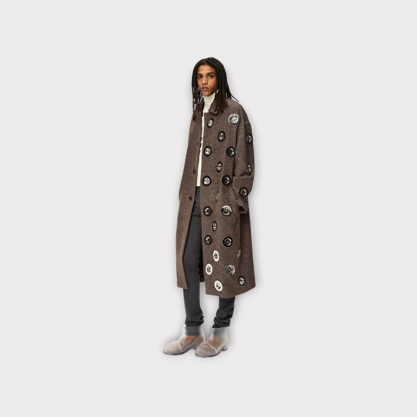 Loewe Wool Single Breast Coat