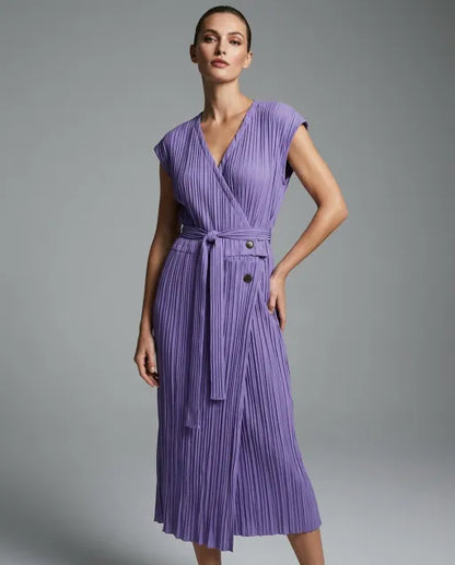 Loewe Pleated Wrap Dress