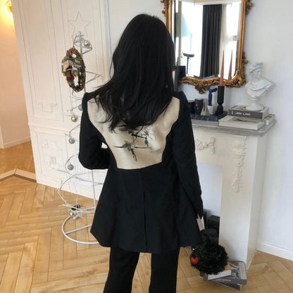 Loewe Wool Patched Jacket