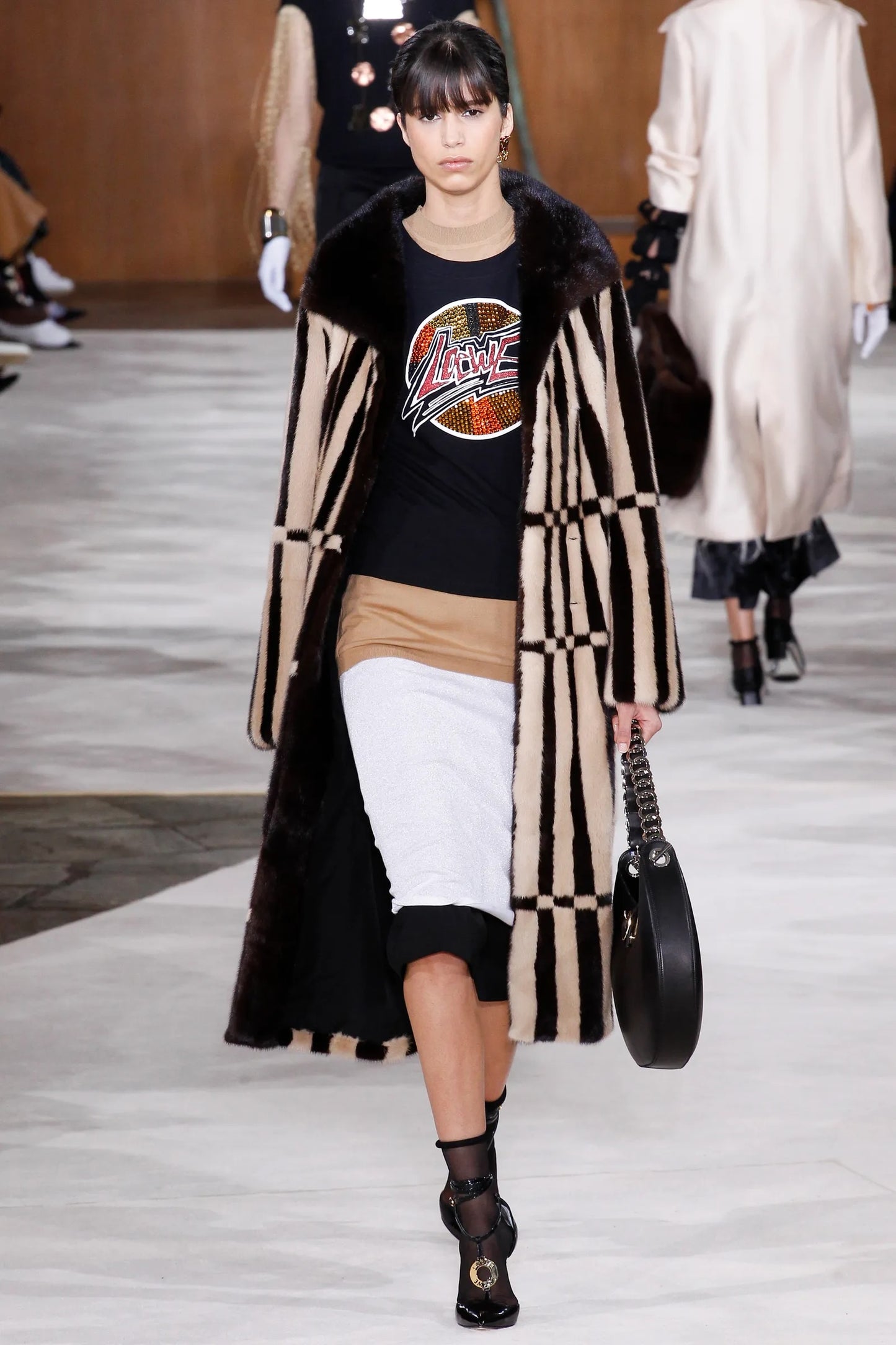 Loewe Bicolor Jacquard Cardigan