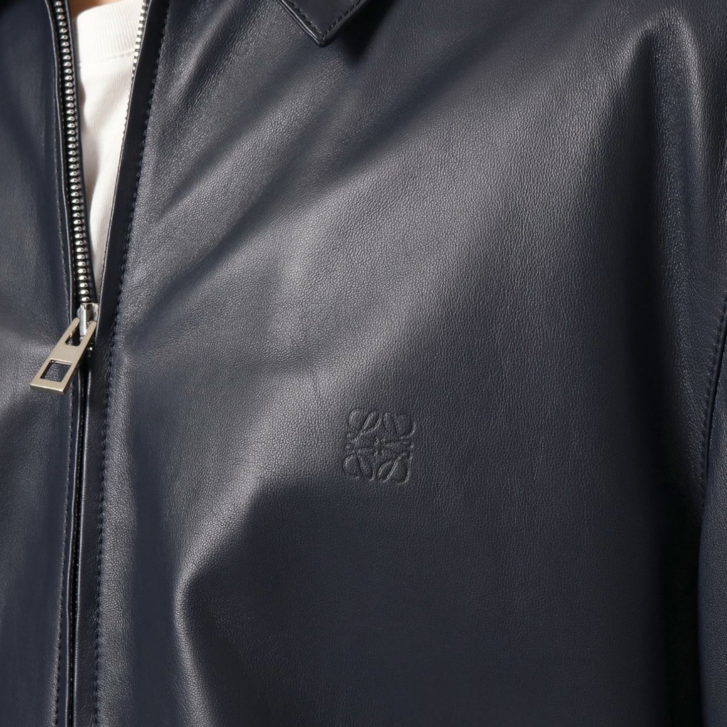 Loewe Leather Palladium Jacket