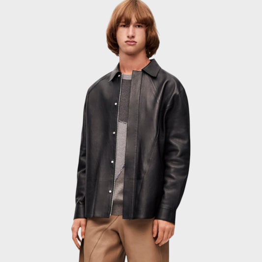 Loewe Puzzle Lamb Leather Shirt