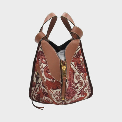 Loewe Jacquard Small Hammock Bag