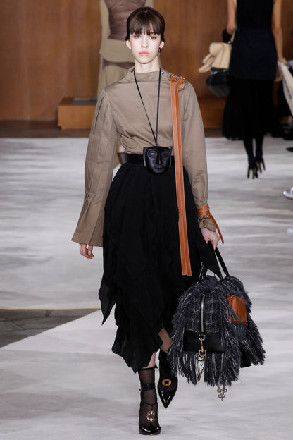 Loewe Flared Midi Skirt