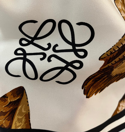 Loewe Silk Print Top