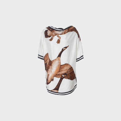 Loewe Silk Print Top