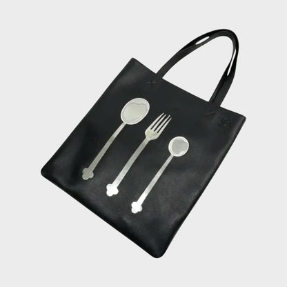 Loewe Spoon Print Tote Bag